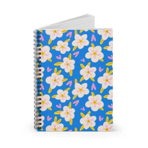 Floral Spiral Notebook