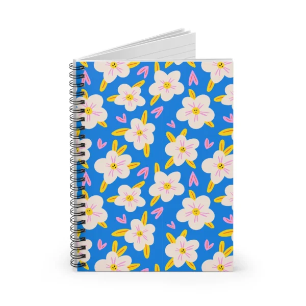 Floral Spiral Notebook