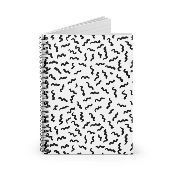 Wavy Spiral Notebook