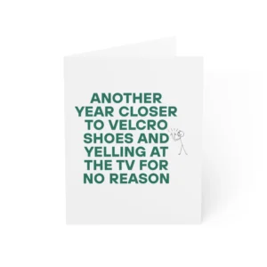 Older Birthday Greeting Card